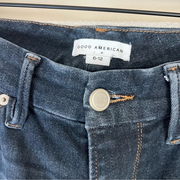 GOOD AMERICAN ALWAYS FOTS GOOD LEGS SKINNY JEANS BLUE SIZE 6-12 - Picture 4 of 8